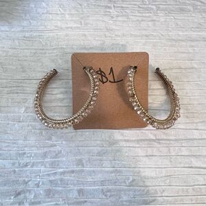 Beaded Hoop Earrings